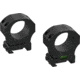 Monstrum 1in Precision Picatinny Scope Rings w/Level Bubble, 1in, Black, SR-1LB-P100