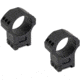 Monstrum 34mm Precision Picatinny V2 Scope Rings, 1.2 in, Black, SR-34-P120