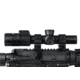 Monstrum Alpha Series 1-4x24 First Focal Plane FFP Rifle Scope with MOA Reticle, Black, GA1424-BLK