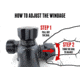 Monstrum G1 6-24x50mm Rifle Scope, 30mm Tube, FFP, Illuminated Rangefinder Reticle, Adjustable Objective, Black FFPS62450-H
