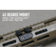Monstrum 45 Degree Offset Scout Light Mount
