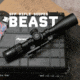 Monstrum Beast 4-12x44mm 30mm Tube Rifle Scope, Second Focal Plane