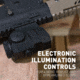 Monstrum Cyborg 3x24mm Prismatic Red Dot Sight w/ Shake Awake