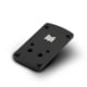 Monstrum Dovetail Red Dot Mounting Plate for Glock Pistols, for Non-MOS Version Glocks, RMSc, Holosun K, Black, ZD10V-2