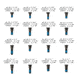 Monstrum Red Dot Screw Kit