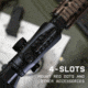 Monstrum Ruckus Pro 4x20mm Prismatic Red Dot Sight w/ Piggyback Mount&amp;Shake Awake