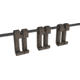Monstrum Picatinny Pressure Switch Cable Guides, Flat Dark Earth, RCP41-T