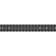 Monstrum Picatinny Rail Mount Round Back Receiver Rifles, For Savage AccuTrigger, Black, RM137