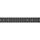 Monstrum Ruger American Rifles Long Action Picatinny Optic Rail, 20 MOA, Black, RM173-20