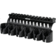Monstrum Side Mounted 12 Gauge Shell Holder, Picatinny Rail Mount for Mossberg 500/590/Shockwave Series Shotguns, Black, Z83