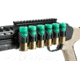 Monstrum Side Mounted 12 Gauge Shell Holder, Picatinny Rail Mount for Mossberg 500/590/Shockwave Series Shotguns, Black, Z83