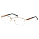 Mont Blanc MB0447 Eyeglass Frames - Shiny Rose Gold Frame Color