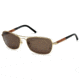 Mont Blanc MB410S Sunglasses - Shiny Rose Gold Frame Color
