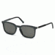 Mont Blanc MB586S Sunglasses - Grey Frame Color, Smoke Lens Color