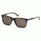 Mont Blanc MB606S Sunglasses - Dark Havana Frame Color