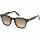 Mont Blanc MB693S Sunglasses - Dark Havana Frame Color