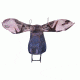 bull moose rack decoy, brown