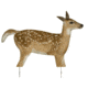 fawnzy predator deer decoy, brown