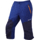 Montane Alpine Stretch Capri Pant - Men's-Antarctic Blue/Tangerine-Small