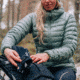 Montane Anti-Freeze Lite Hoodie - Womens, Pale Sage, Medium, FAFLHSAGM15