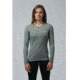 Montane Blade Long Sleeve T-Shirt - Womens, Stratus Grey, Extra Small, FBLLSSTRA09