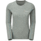 Montane Blade Long Sleeve T-Shirt - Womens, Stratus Grey, Extra Small, FBLLSSTRA09