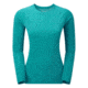 Montane Dart Long Sleeve T-Shirt - Womens, Blue Ridge, Extra Small, FDLTSBLRA07