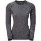 Montane Dart Long Sleeve T-Shirt - Womens, Nordic Grey, Medium, FDLTSNOGM09