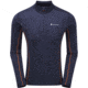 Montane Dart Zip Neck - Mens, Antarctic Blue, Small, MDRZNANTB12