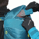 Montane Featherlite 30 Pack-Zanskar Blue/Wild Lime-S/M