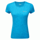 Montane Fem Claw T-Shirt, Cerulean Blue, UK8/US6/EUR34, FCLTSCERA5
