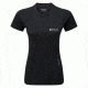 Montane Fem Snap Zip T-Shirt, Black, UK10/US8/EUR36, FSNZTBLAB5