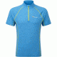 Montane Sonic Zip T-Shirt - Men's-Blue spark/Kiwi-Small