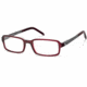Montblanc MB0307 Eyeglass Frames - Shiny Bordeaux Frame Color