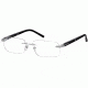 Montblanc MB0337 Glasses Frames - Shiny Palladium Frame Color