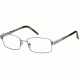 Montblanc MB0347 Eyeglass Frames - Shiny Dark Ruthenium Frame Color