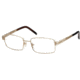 Montblanc MB0347 Eyeglass Frames - Shiny Rose Gold Frame Color