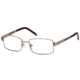 Montblanc MB0347 Eyeglass Frames - Shiny Light Bronze Frame Color