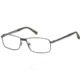 Montblanc MB0348 Eye Glass Frames - Shiny Gun Metal Frame Color