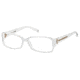 Montblanc MB0380 Eyeglass Frames - White Frame Color