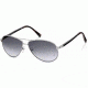 Montblanc MB325S Sunglasses - Shiny Light Ruthenium Frame Color