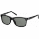Montblanc MB365S Sunglasses - Shiny Black Frame Color, Green Lens Color
