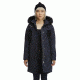 Moose Knuckles Stirling Parka - Women's-Navy/Black Fur-X-Large