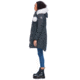 Moose Knuckles Stirling Parka Womens, Granite / Natural Fur, S, MK2003LP-255-S