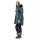 Moose Knuckles Stirling Parka - Womens, Green Ash/Black Fur, Small, MK2003LP-740-S