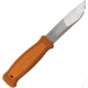 Morakniv Kansbol Knife, 9in Overall, 4.5in Satin SS Blade, Burnt Orange Polypropylene Handle, Multi Mount Sheath With Fire Starter, Orange Polypropylene Sheath, M-13507