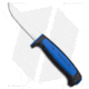 Morakniv Basic 511 Fixed Blade Knife, 3.50in, High Carbon Steel, Clip Point Blade, Polymer Black/Blue Handle, Steel/Black/Blue, 8.00in, BHQ-108522