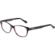 Morgan 201099 Single Vision Prescription Eyeglasses, Dark Red On Red Frame, 201099-6714SV