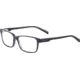 Morgan 201105 Progressive Prescription Eyeglasses, Anthracite Black Frame, 201105-6500PR