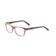 Morgan 201106 Progressive Prescription Eyeglasses, Red Black Frame, 201106-4225PR